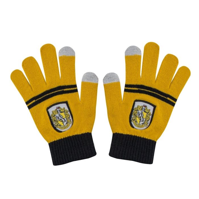 Harry Potter - Hufflepuff handschoenen en muts kids