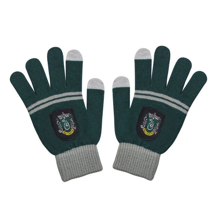 Harry Potter - Slytherin handschoenen en muts kids