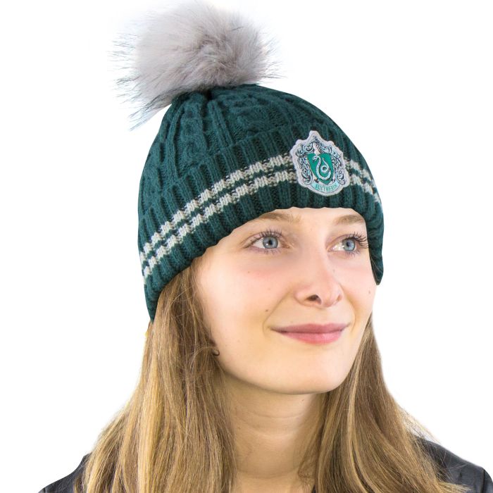 Harry Potter - Slytherin Pompon Muts / Beanie