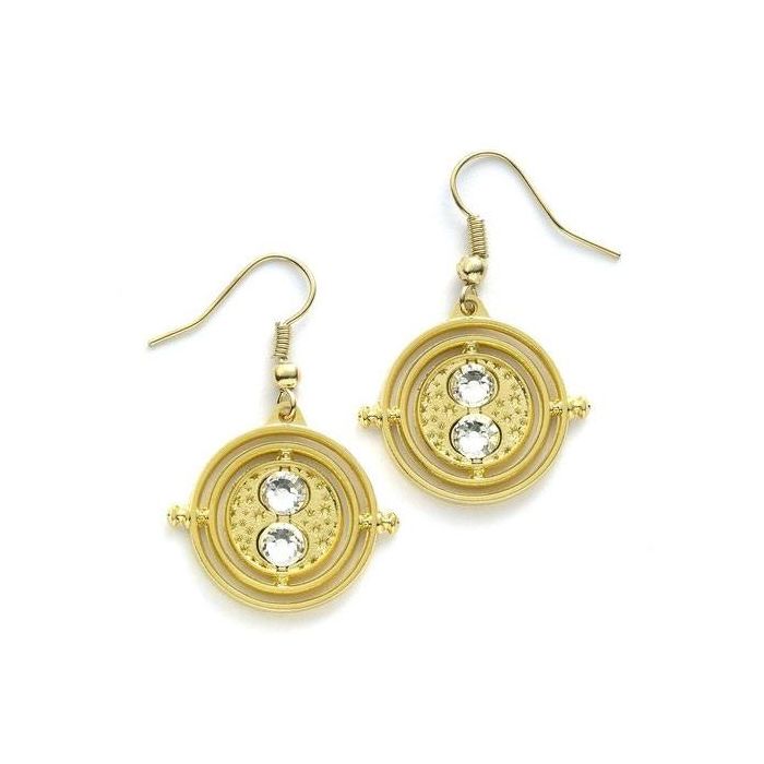 Harry Potter Earrings Time Turner (gold plated)