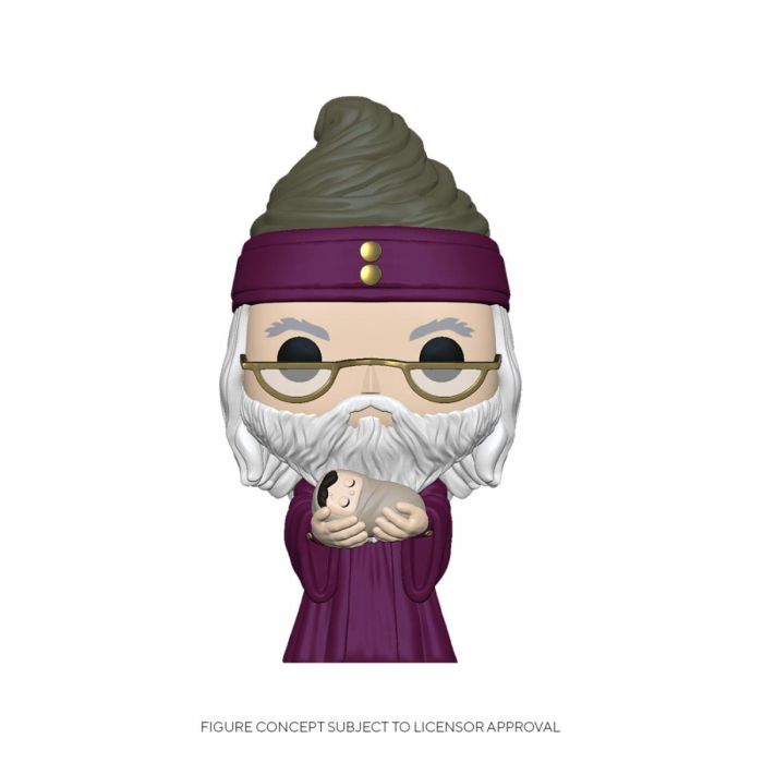 Harry Potter POP! Movies Vinyl Figure Dumbledore w/Baby Harry 9 cm