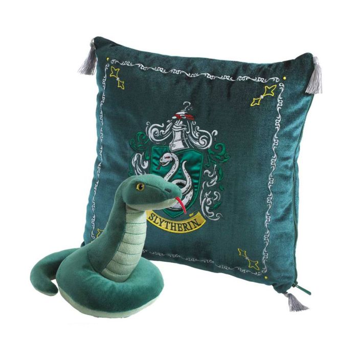 Harry Potter House Mascot Cushion with Plush Figure Slytherin