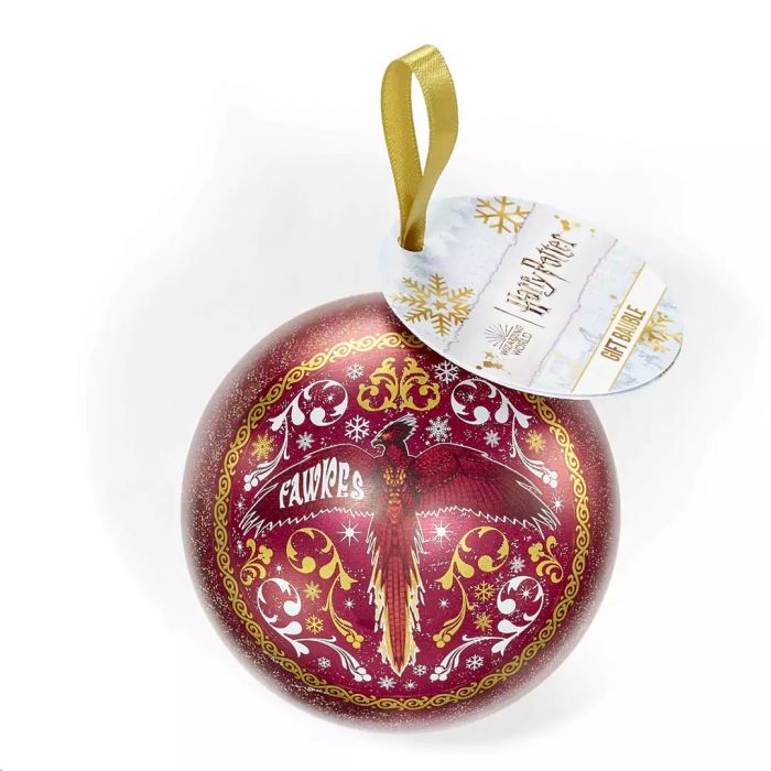 Fawkes Christmas Bauble and Necklace - Harry Potter