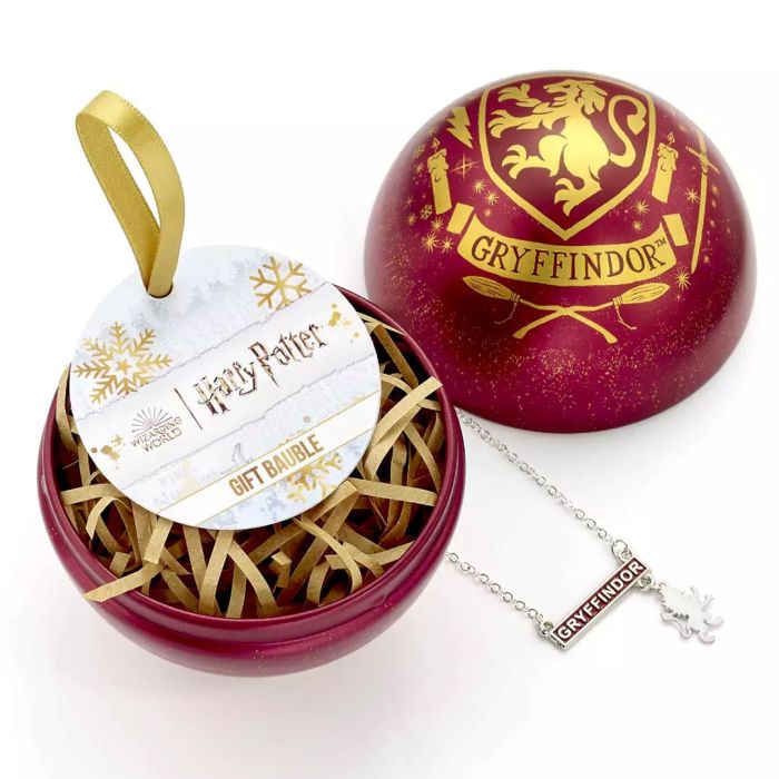 Gryffindor Christmas Bauble and Necklace - Harry Potter