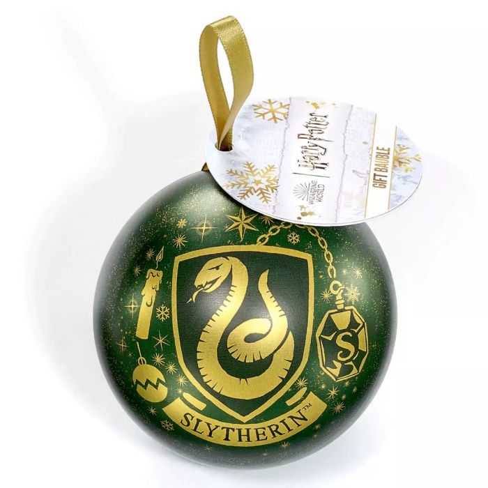 Slytherin Christmas Bauble and Necklace - Harry Potter