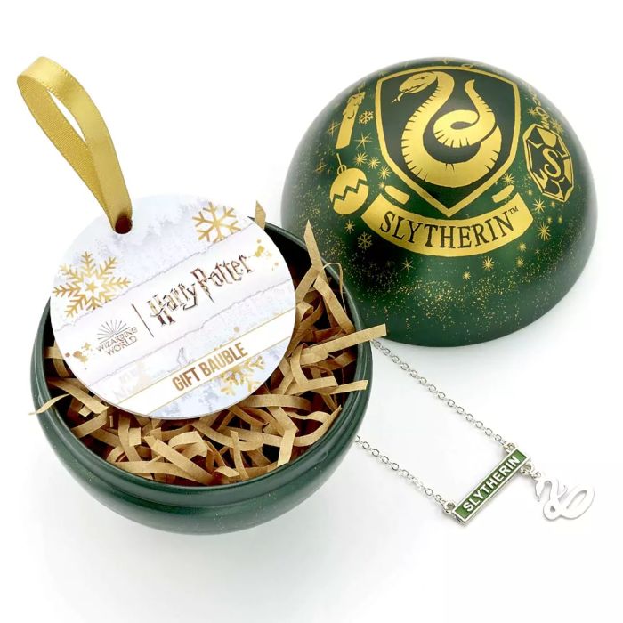 Slytherin Christmas Bauble and Necklace - Harry Potter